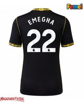 Chelsea Emmanuel Emegha #22 Tricou Fotbal Replică 2026-27 Femei Deplasare Chelsea Emmanuel Emegha #22 Tricou Fotbal Replică 2026-27 Femei Deplasare